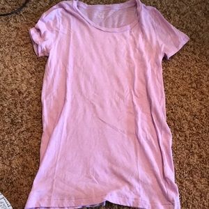 J. crew lilac purple scoop neck shirt